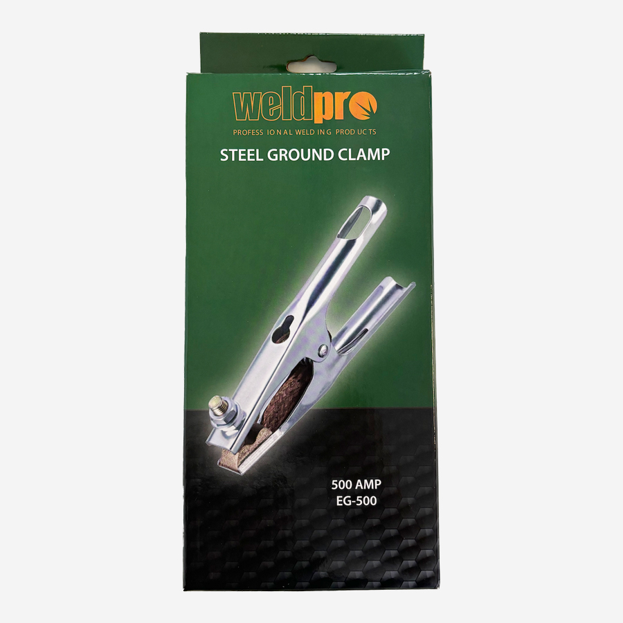 Pinza Ground de Acero Heavy Duty WELDPRO